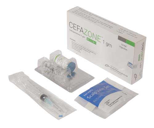 Picture of Cefazone 1gm IM/IV Injection